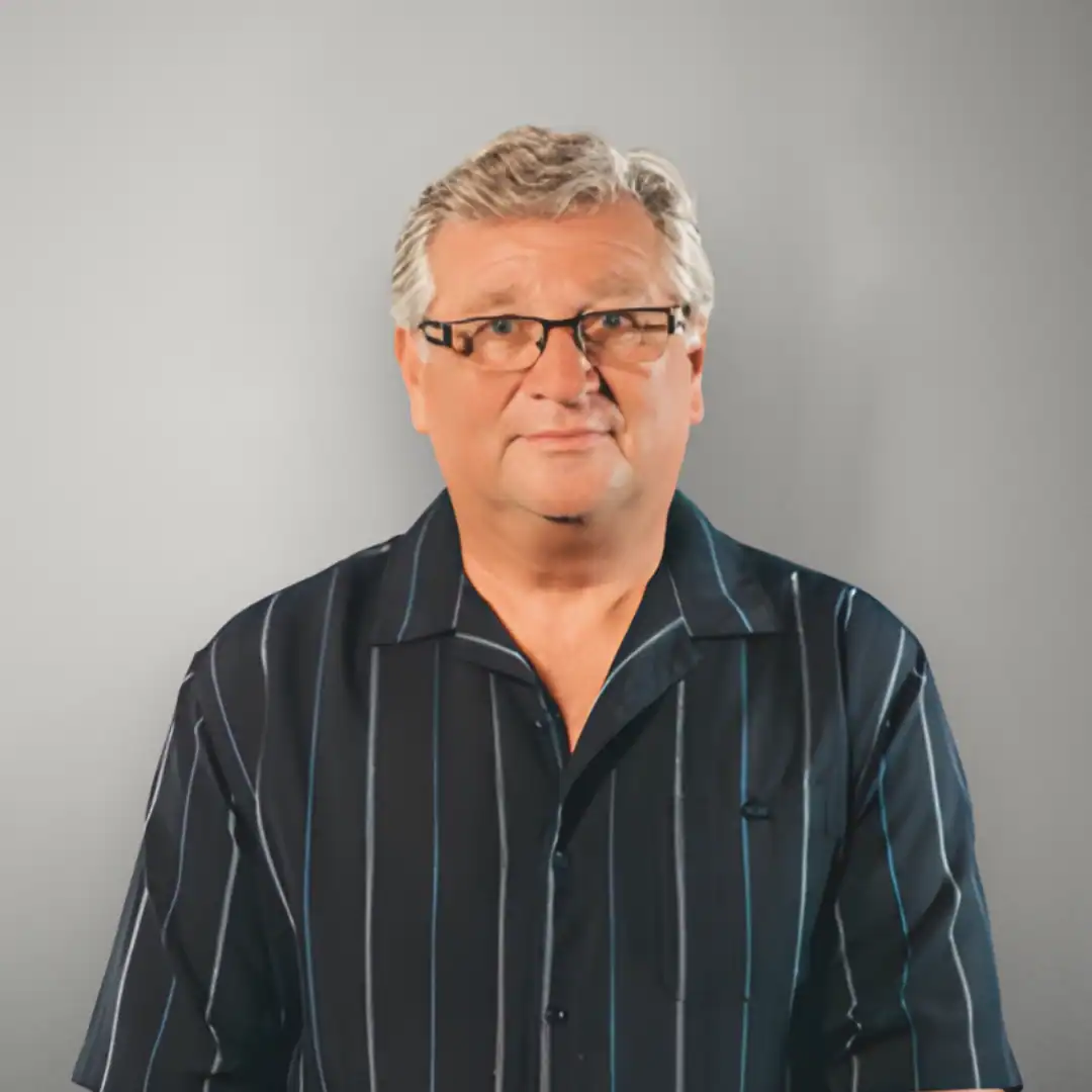 Professional headshot of Dr. Eduard Weiss, counsellor and clinical supervisor at Restored Image Counselling